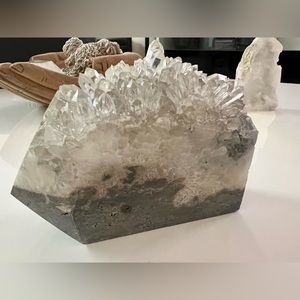 Cluster Clear Quartz crystal florets piece